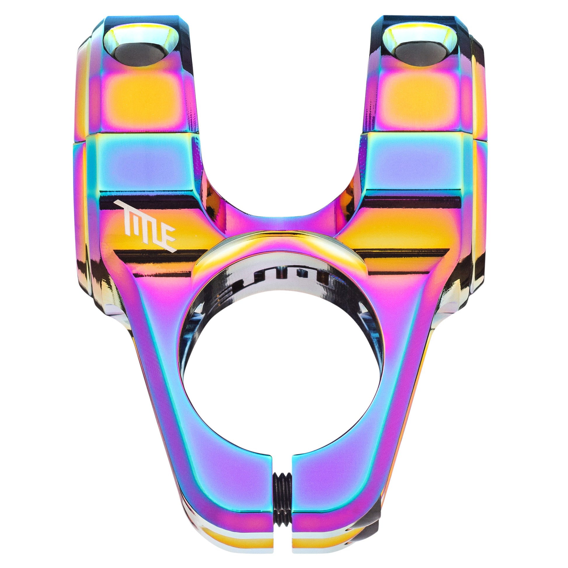 Title ST1 Stem - 1 1/8th Inch Steerer - 31.8mm - 31mm - 0 Degree - Oil Slick - Image 1