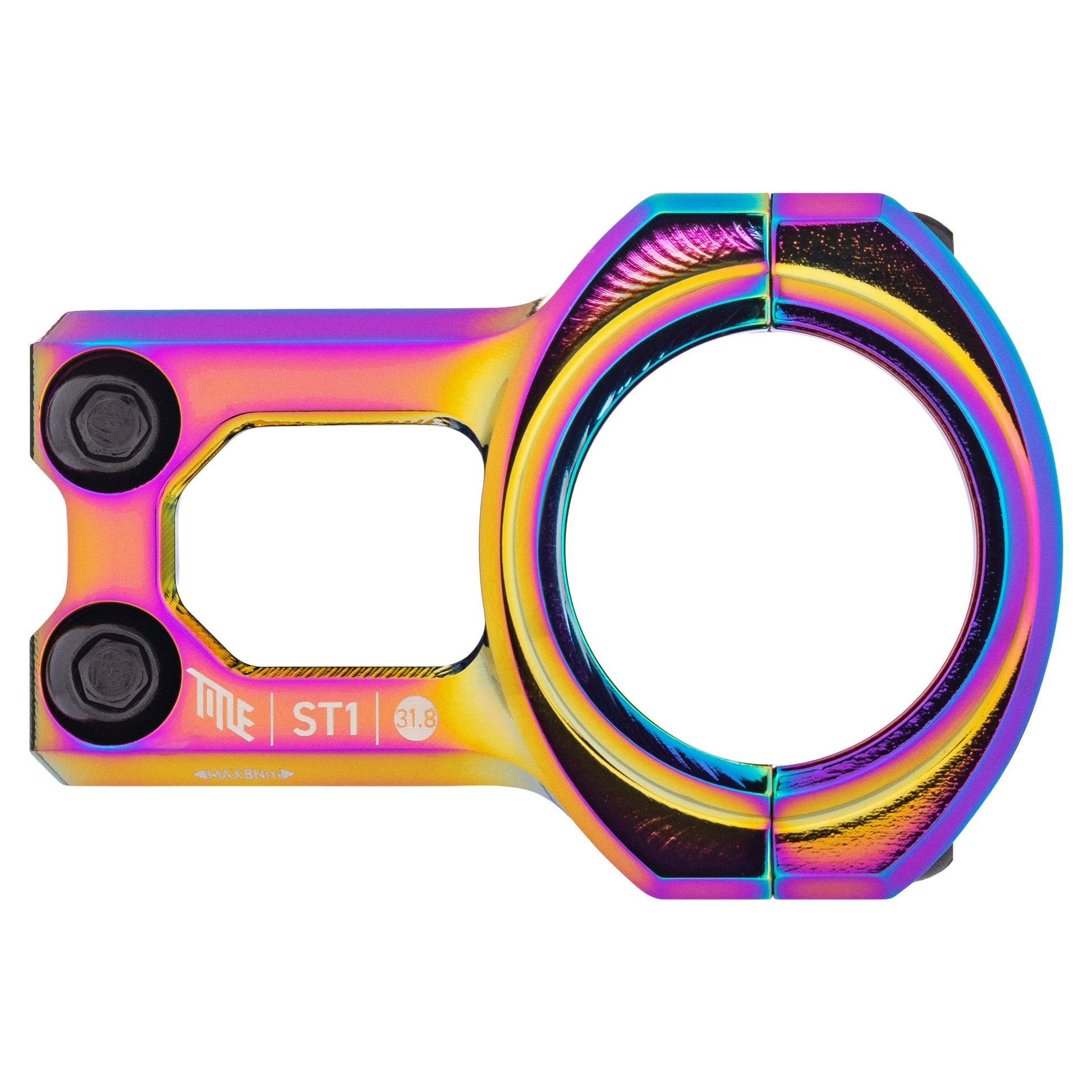 Title ST1 Stem - 1 1/8th Inch Steerer - 31.8mm - 31mm - 0 Degree - Oil Slick - Image 2