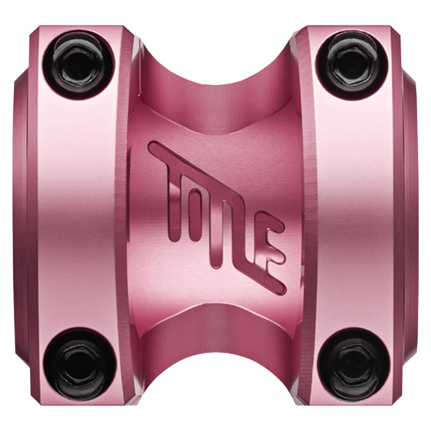 Title ST1 Stem - 1 1/8th Inch Steerer - 31.8mm - 31mm - 0 Degree - Pink - Image 3