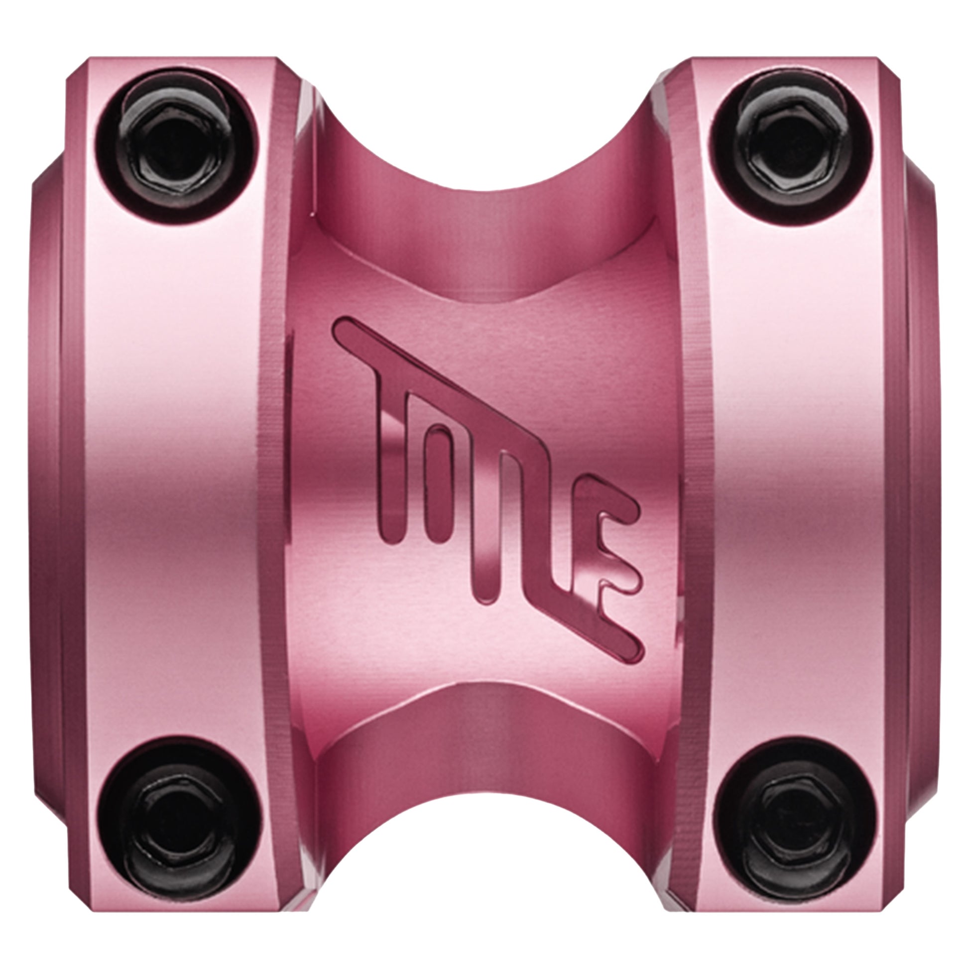 Title ST1 Stem - 1 1/8th Inch Steerer - 31.8mm - 31mm - 0 Degree - Pink - Image 3