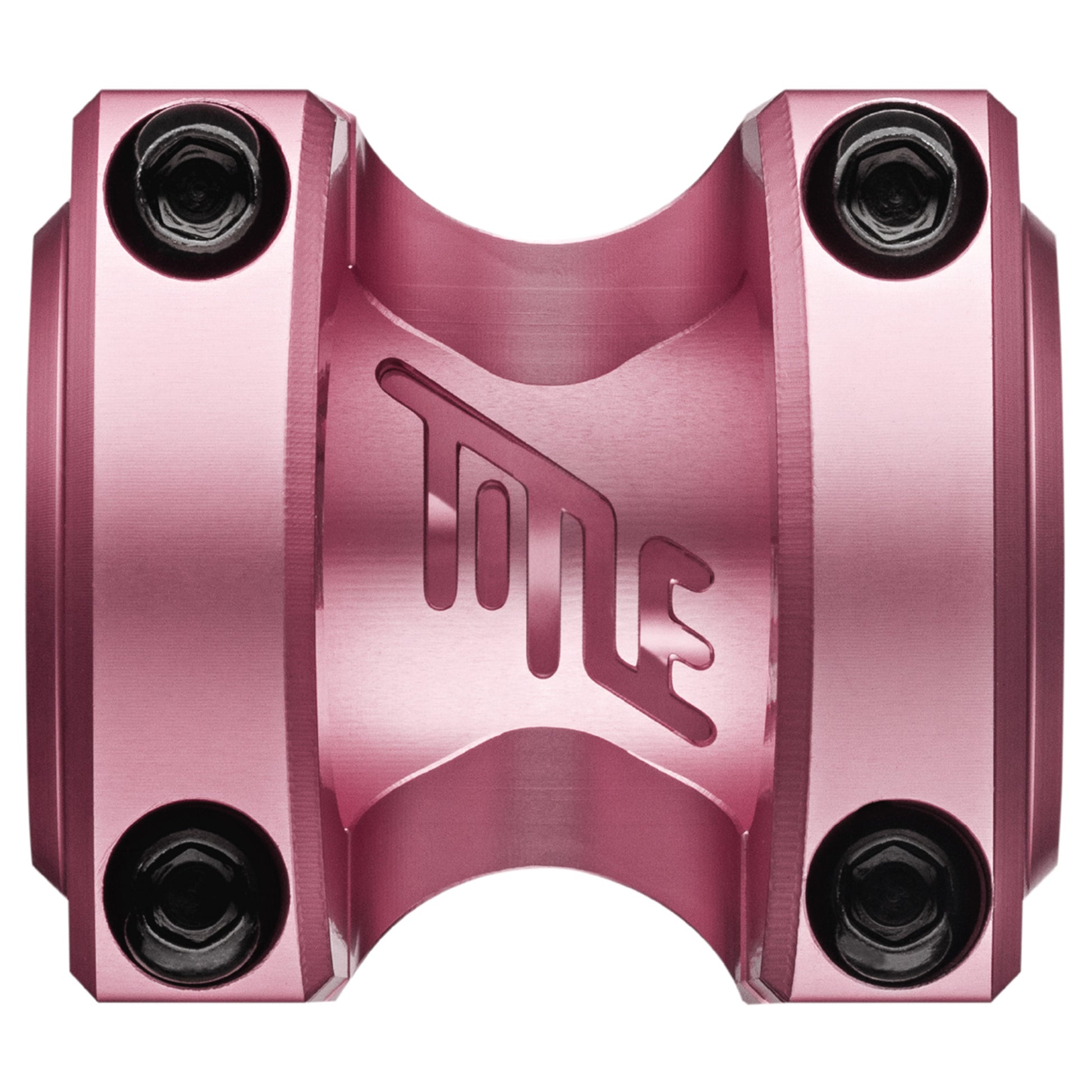 Title ST1 Stem - 1 1/8th Inch Steerer - 31.8mm - 31mm - 0mm Rise - Pink - Image 3