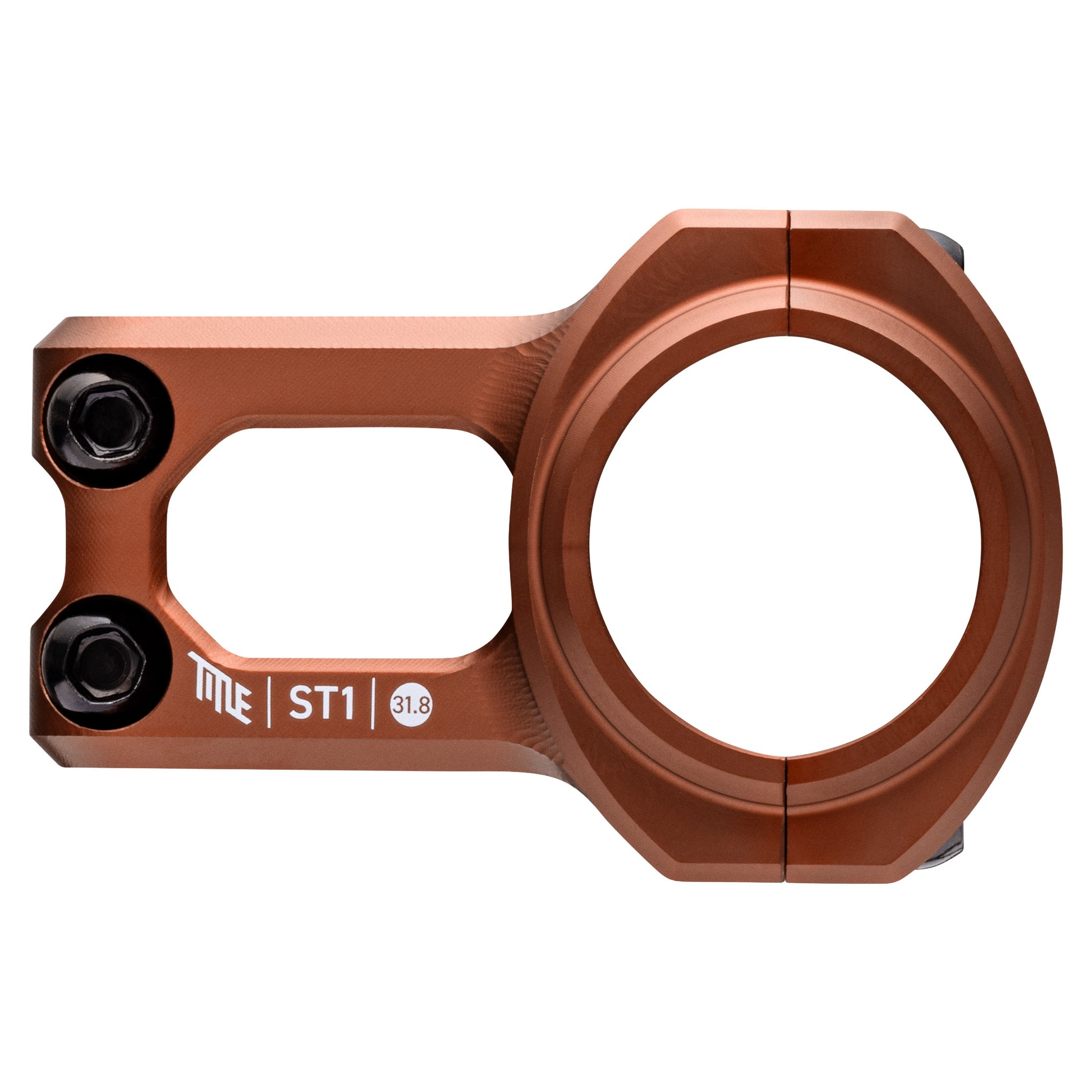 Title ST1 Stem - 1 1/8th Inch Steerer - 31.8mm - 35mm - 0 Degree - Bronze - Image 2
