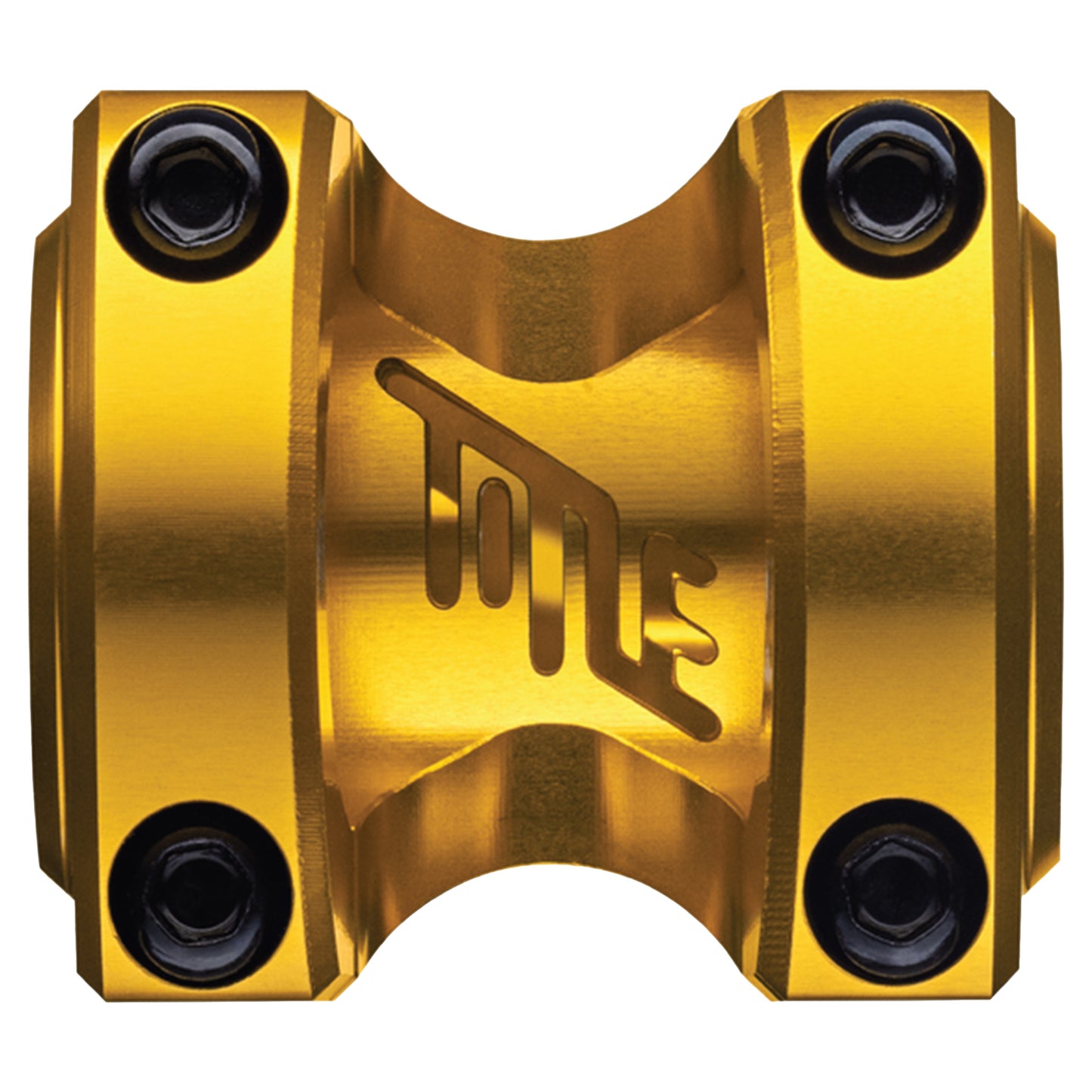 Title ST1 Stem - 1 1/8th Inch Steerer - 31.8mm - 35mm - 0 Degree - Gold - Image 2