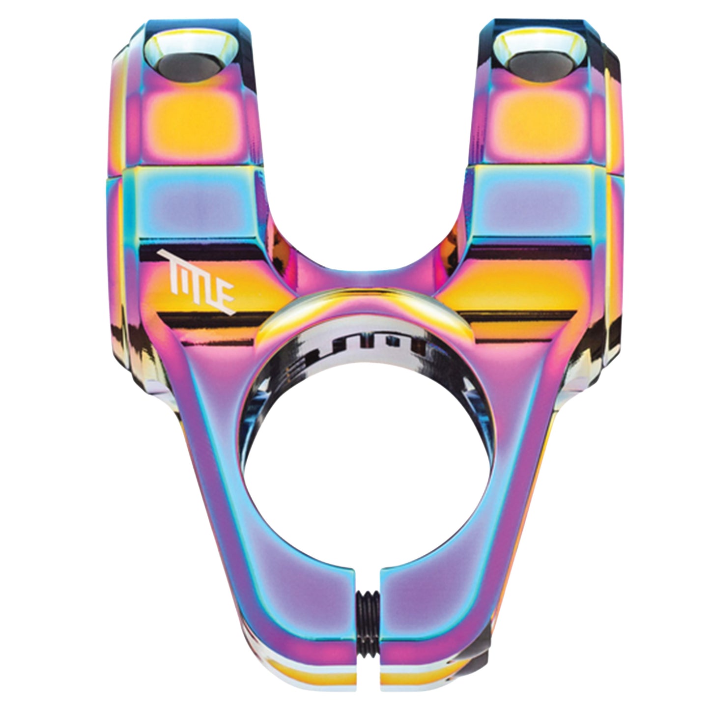 Title ST1 Stem - 1 1/8th Inch Steerer - 31.8mm - 35mm - 0 Degree - Oil Slick - Image 1