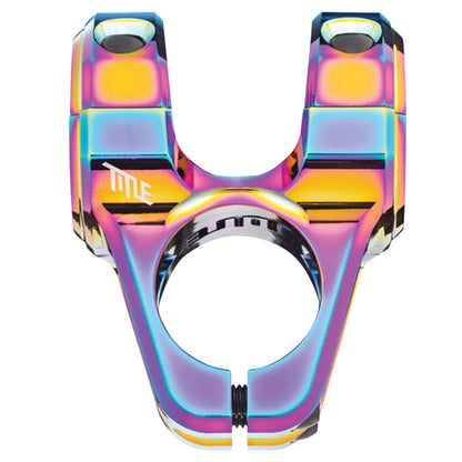 Title ST1 Stem - 1 1/8th Inch Steerer - 31.8mm - 35mm - 0 Degree - Oil Slick - Image 1