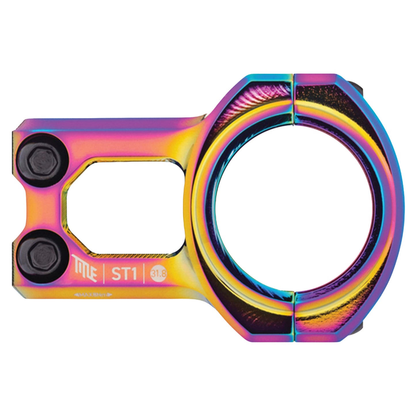 Title ST1 Stem - 1 1/8th Inch Steerer - 31.8mm - 35mm - 0 Degree - Oil Slick - Image 2