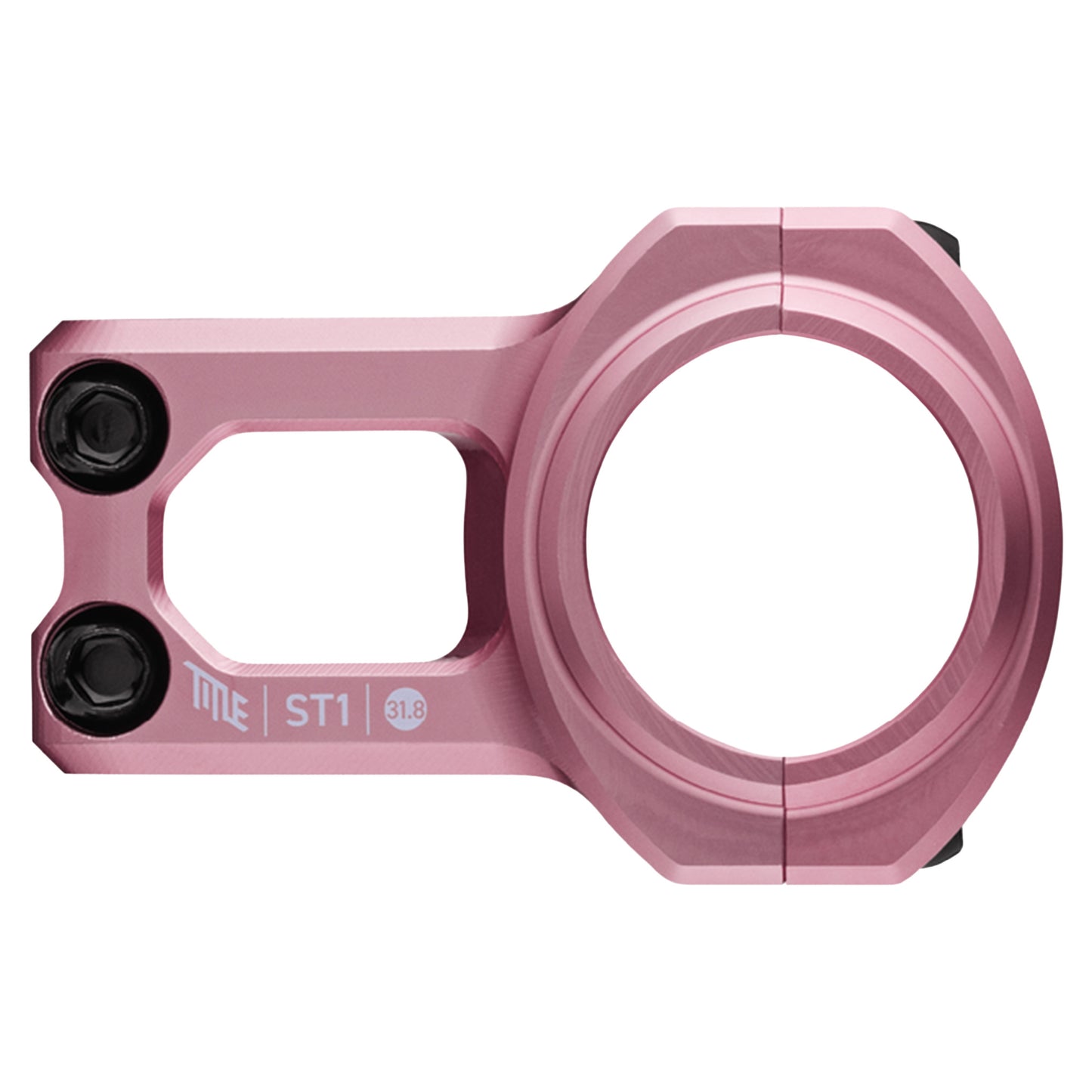 Title ST1 Stem - 1 1/8th Inch Steerer - 31.8mm - 35mm - 0 Degree - Pink - Image 2