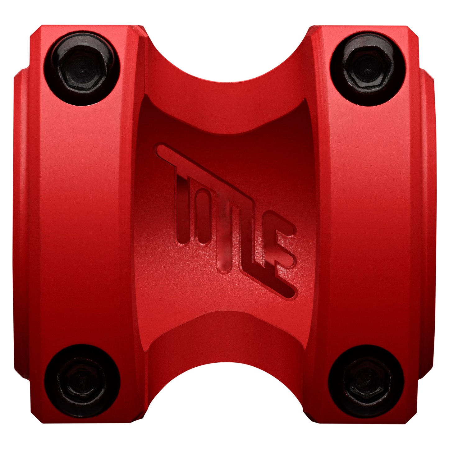 Title ST1 Stem - 1 1/8th Inch Steerer - 31.8mm - 35mm - 0 Degree - Red - Image 3