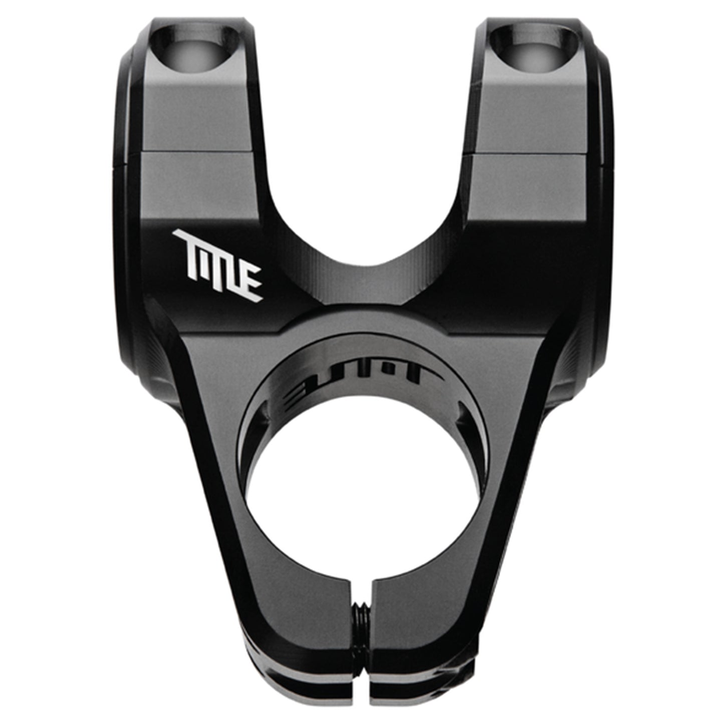 Title ST1 Stem - 1 1/8th Inch Steerer - 35mm - 35mm - 0 Degree - Black - Image 1