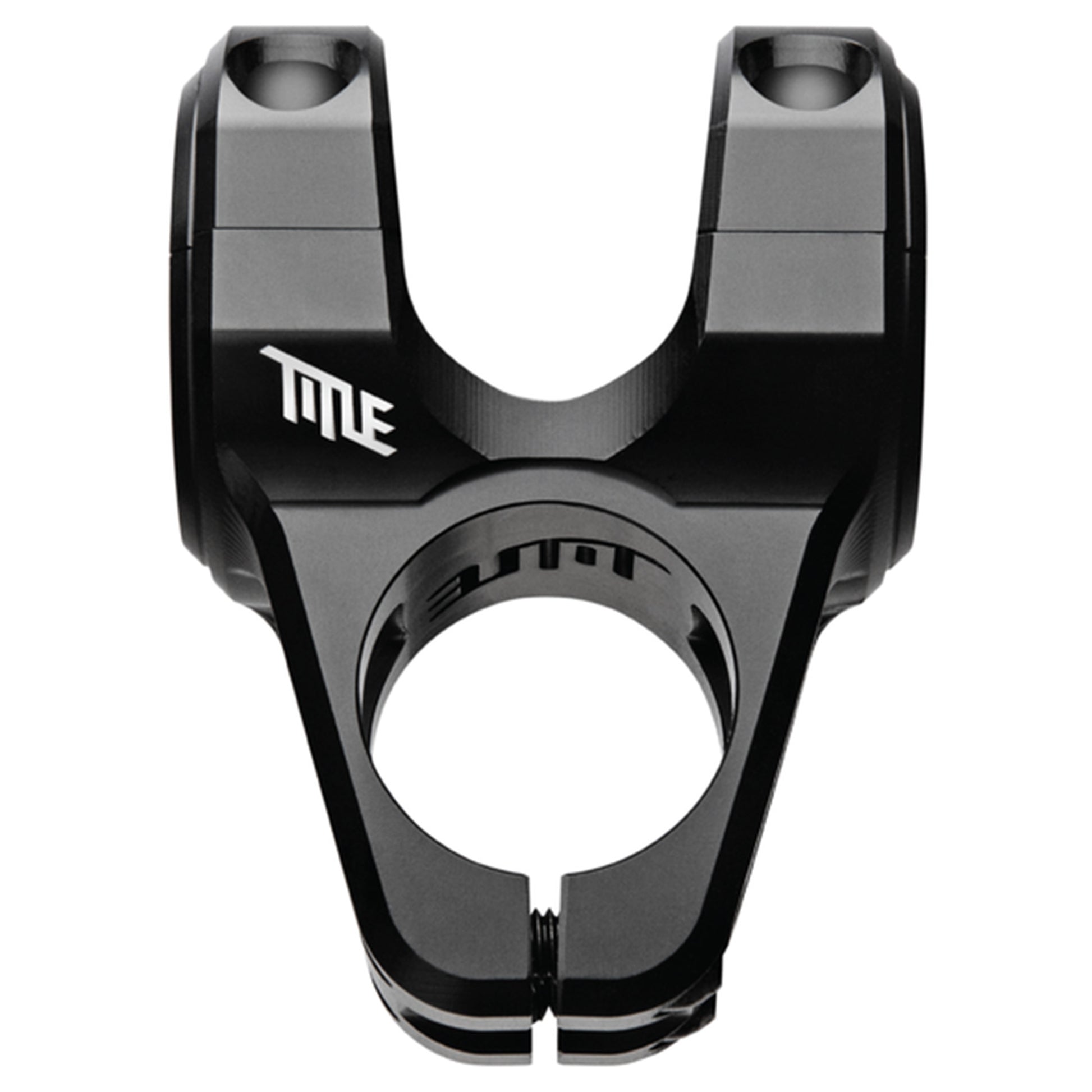 Title ST1 Stem - 1 1/8th Inch Steerer - 35mm - 35mm - 0 Degree - Black - Image 1