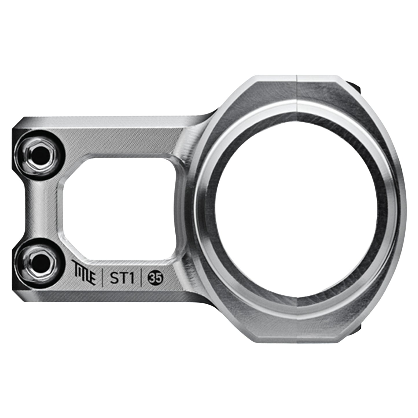 Title ST1 Stem - 1 1/8th Inch Steerer - 35mm - 35mm - 0 Degree - Chrome - Image 2