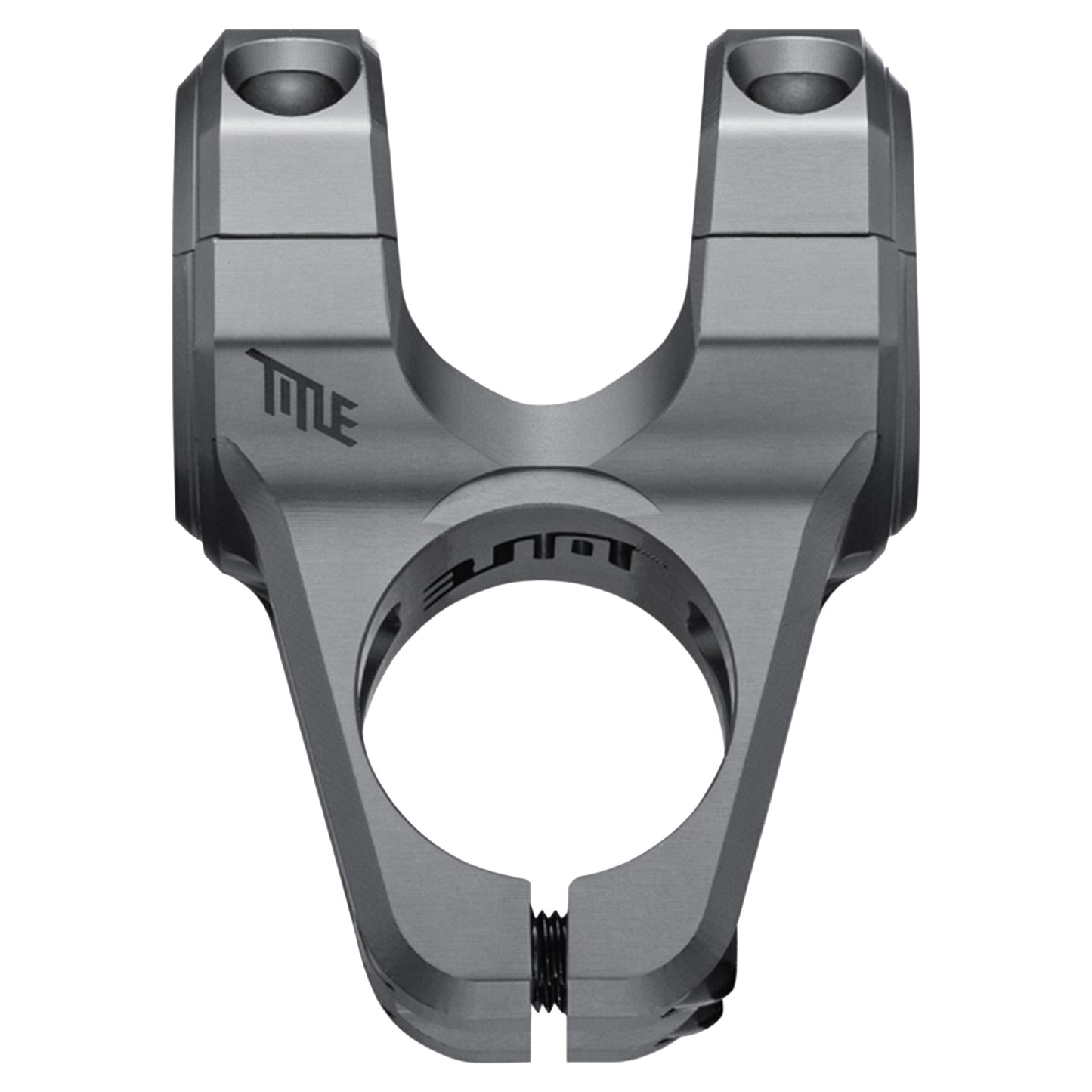 Title ST1 Stem - 1 1/8th Inch Steerer - 35mm - 35mm - 0 Degree - Grey - Image 1