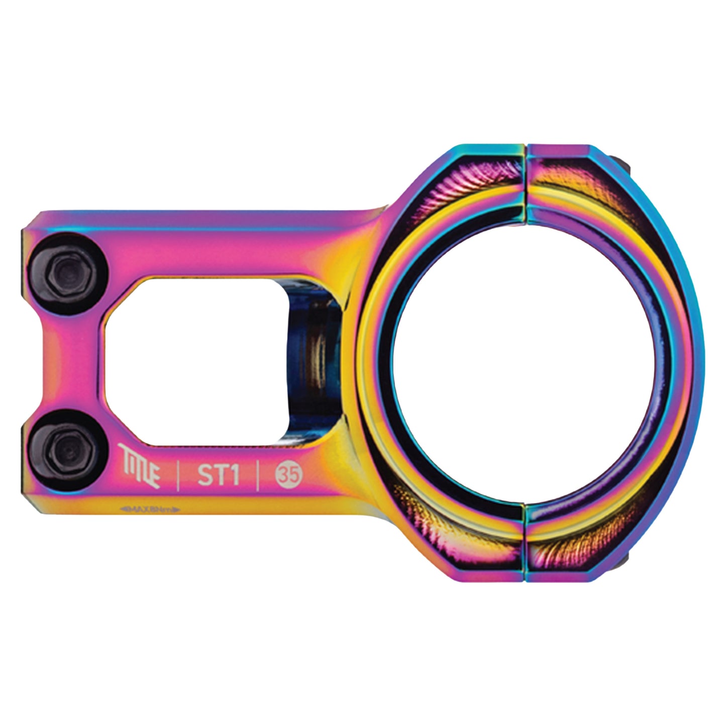 Title ST1 Stem - 1 1/8th Inch Steerer - 35mm - 35mm - 0 Degree - Oil Slick - Image 2