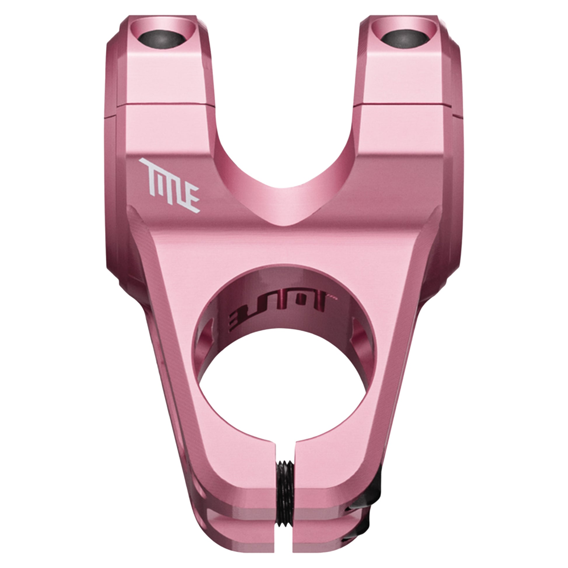 Title ST1 Stem - 1 1/8th Inch Steerer - 35mm - 35mm - 0 Degree - Pink - Image 1