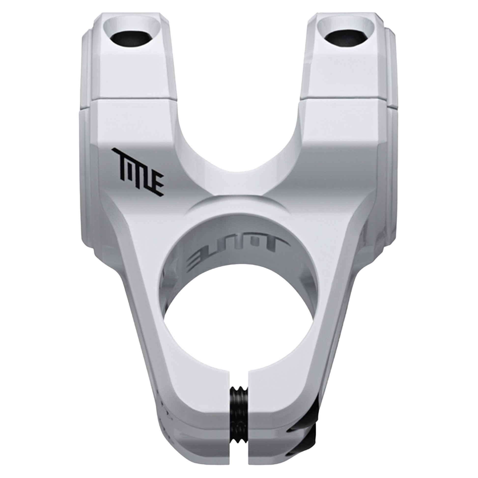 Title ST1 Stem - 1 1/8th Inch Steerer - 35mm - 35mm - 0 Degree - White - Image 1