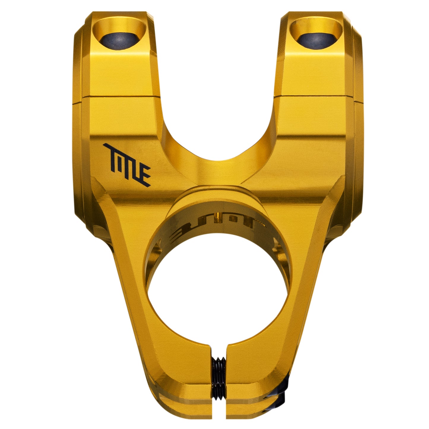 Title ST1 Stem - 1 1/8th Inch Steerer - 35mm - 35mm - 0mm Rise - Gold - Image 1