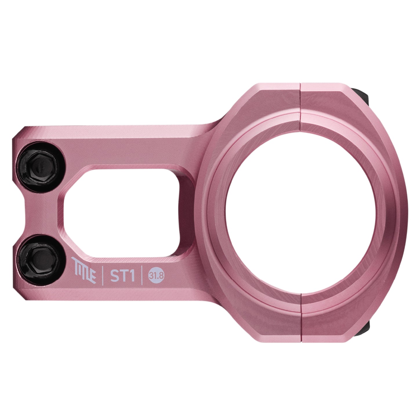 Title ST1 Stem - 1 1/8th Inch Steerer - 35mm - 35mm - 0mm Rise - Pink - Image 2