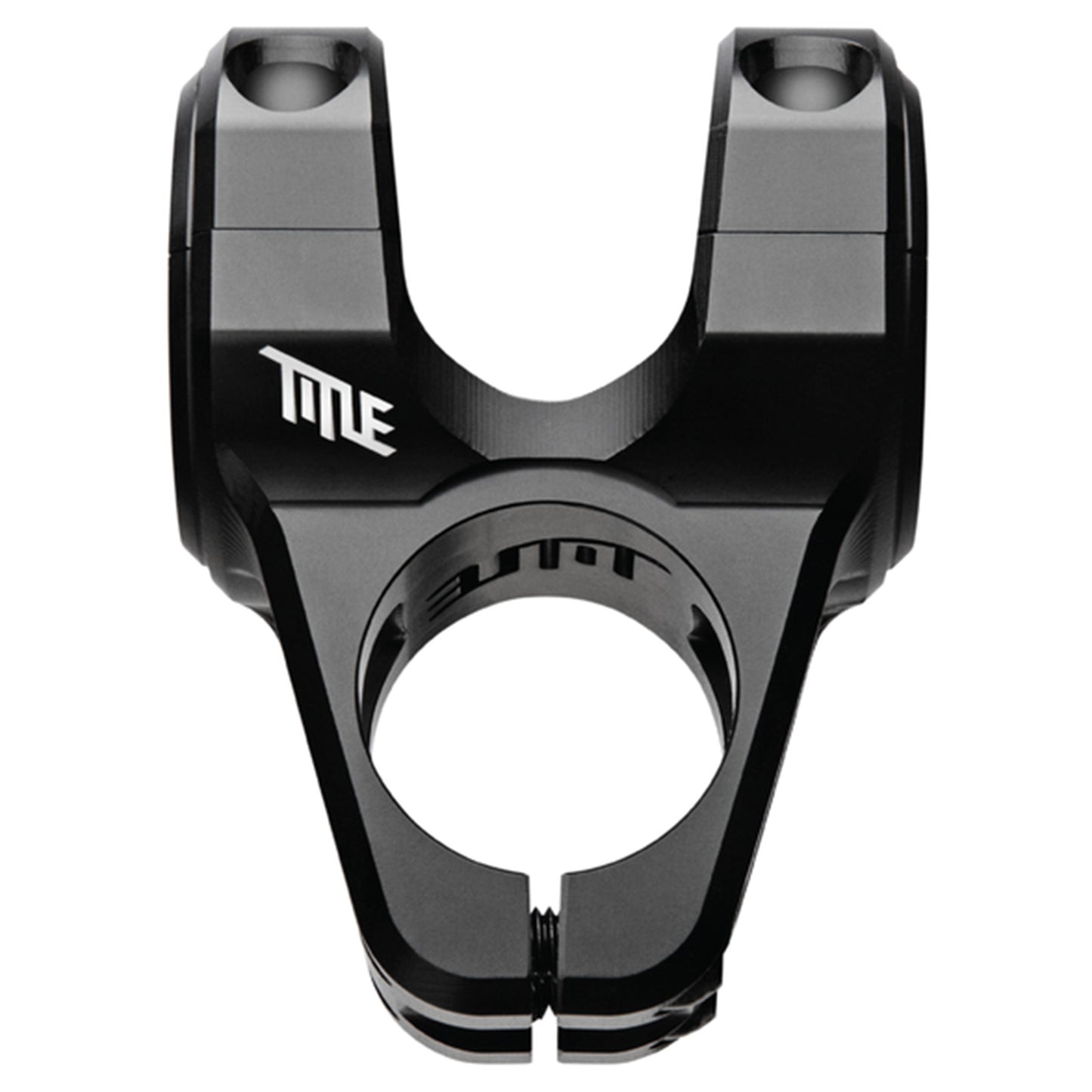 Title ST1 Stem - 1 1/8th Inch Steerer - 35mm - 40mm - 0 Degree - Black - Image 1