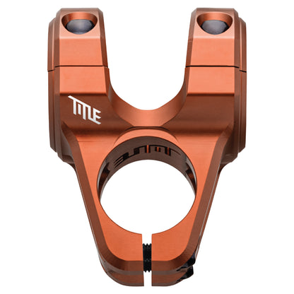 Title ST1 Stem - 1 1/8th Inch Steerer - 35mm - 40mm - 0 Degree - Bronze - Image 1