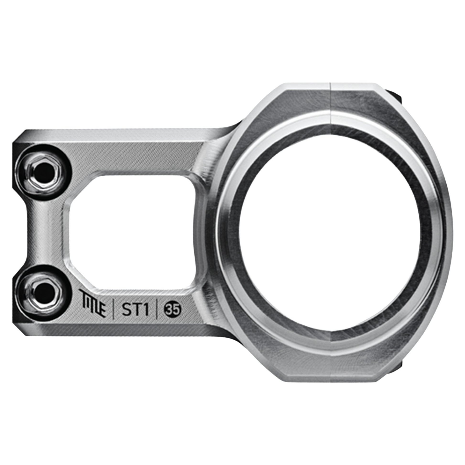Title ST1 Stem - 1 1/8th Inch Steerer - 35mm - 40mm - 0 Degree - Chrome - Image 2