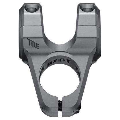 Title ST1 Stem - 1 1/8th Inch Steerer - 35mm - 40mm - 0 Degree - Grey - Image 1