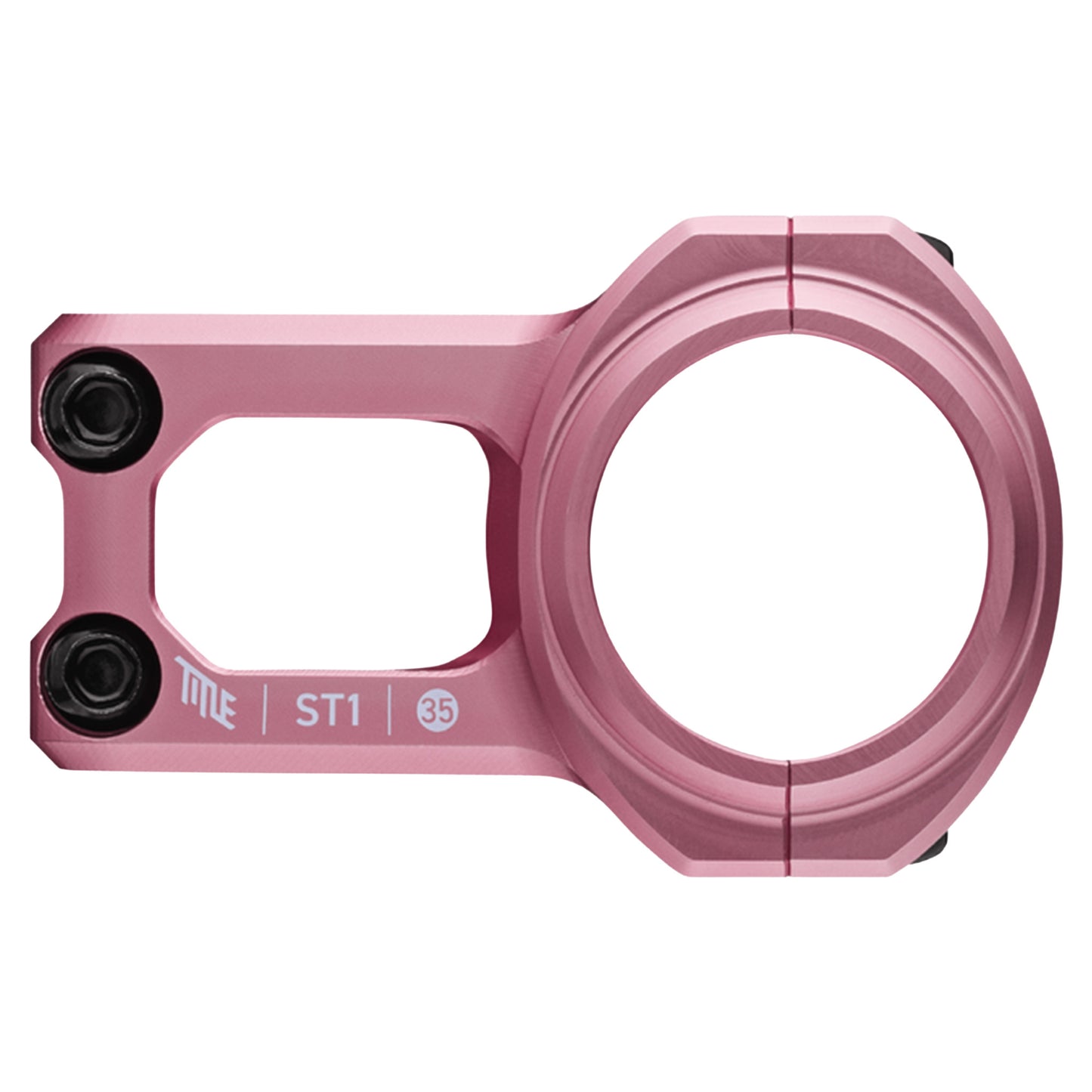 Title ST1 Stem - 1 1/8th Inch Steerer - 35mm - 40mm - 0 Degree - Pink - Image 2