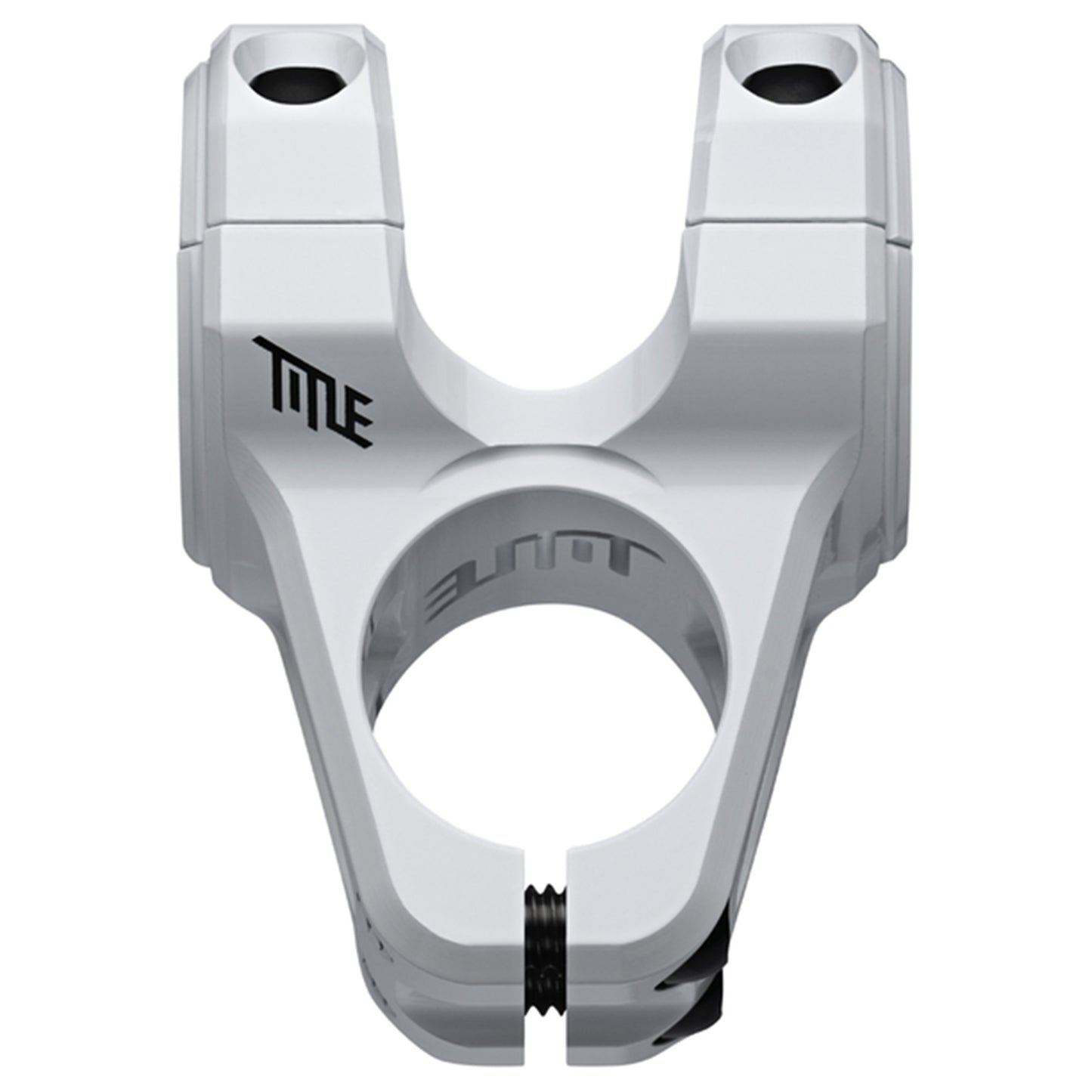 Title ST1 Stem - 1 1/8th Inch Steerer - 35mm - 40mm - 0 Degree - White - Image 1