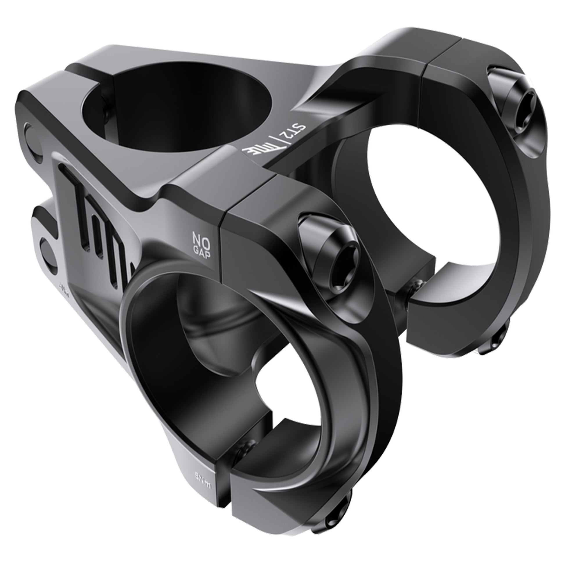 Title ST2 Stem - 1 1/8th Inch Steerer - 31.8mm - 31mm - 0 Degree - Black - Image 3