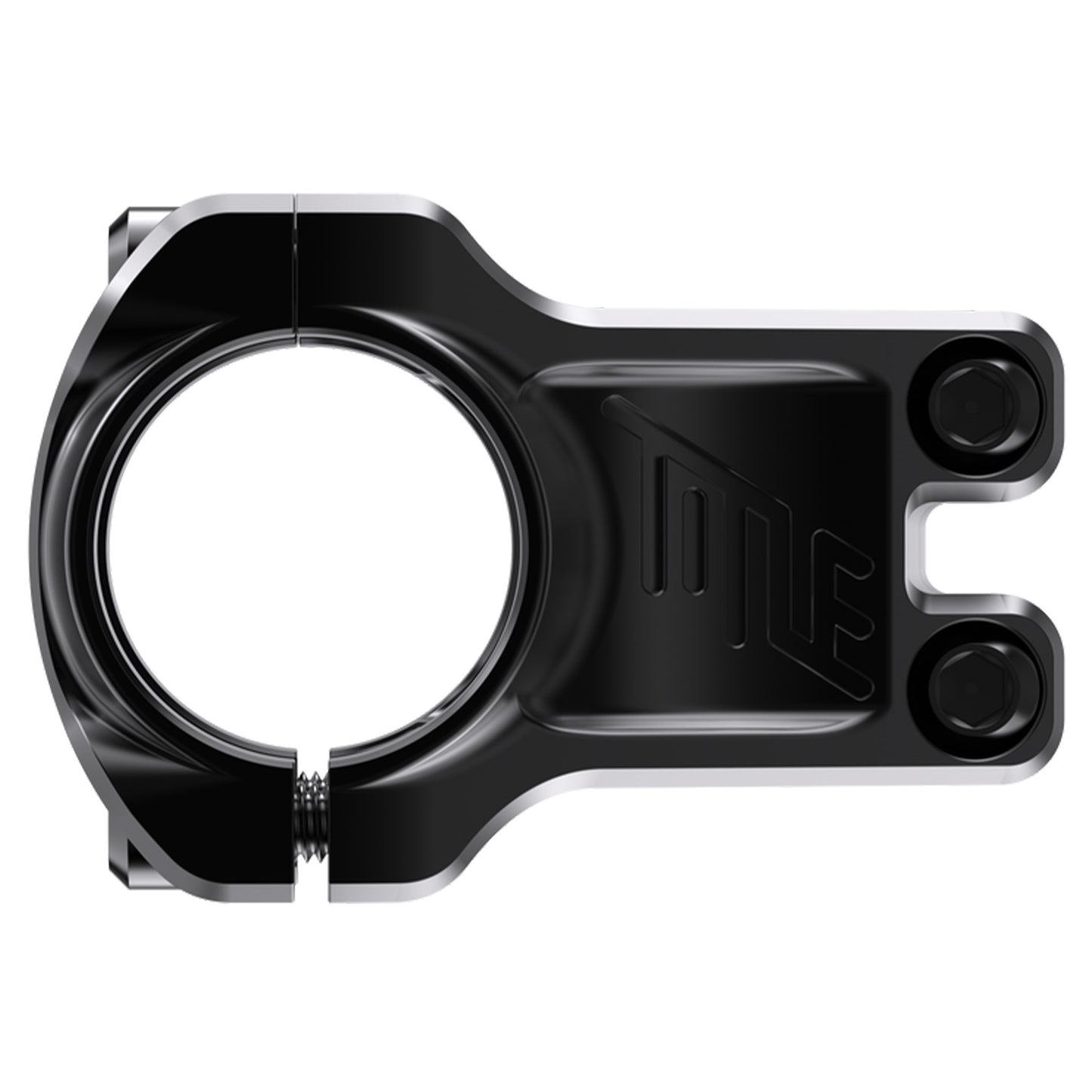 Title ST2 Stem - 1 1/8th Inch Steerer - 31.8mm - 31mm - 0 Degree - Black - Image 4
