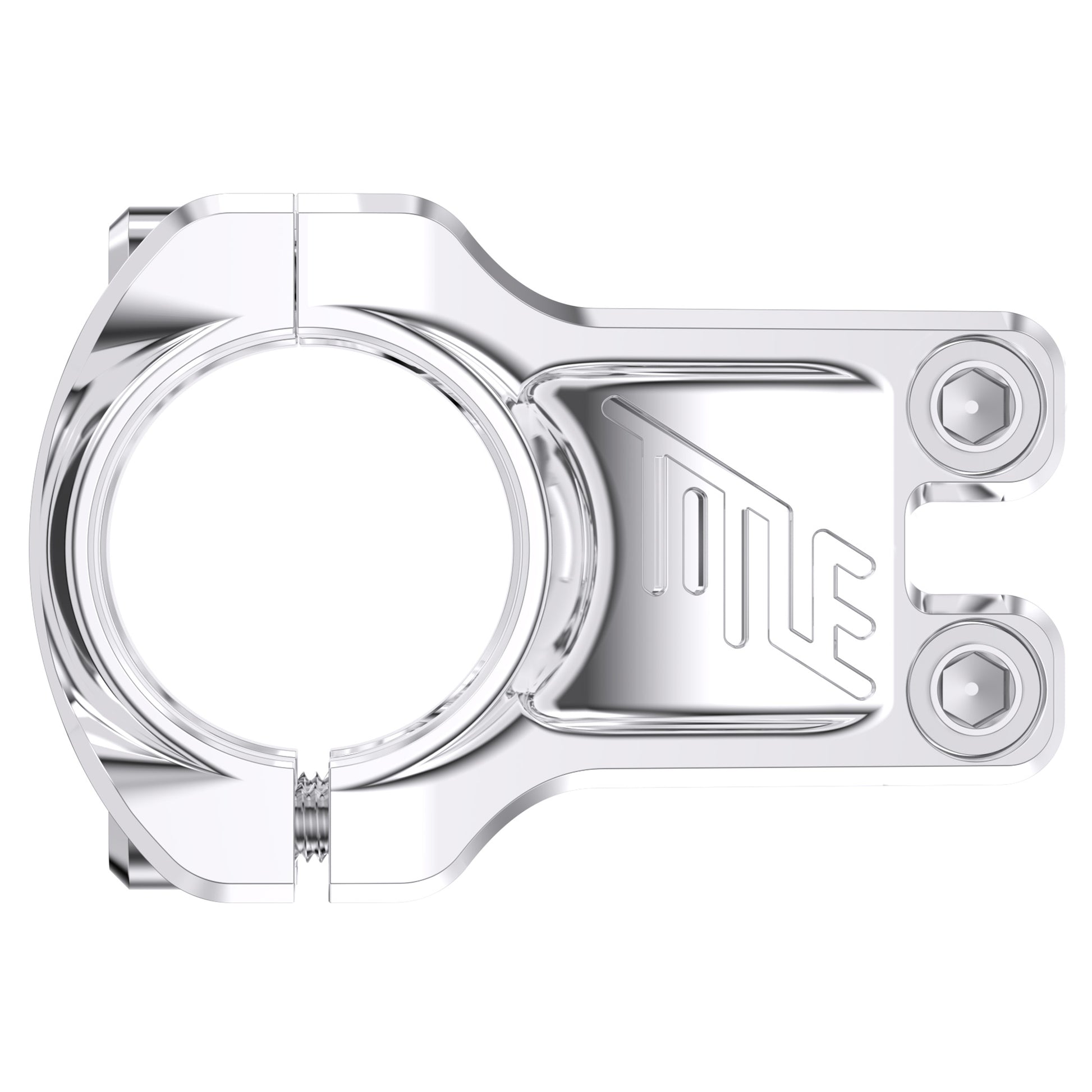 Title ST2 Stem - 1 1/8th Inch Steerer - 31.8mm - 31mm - 0 Degree - Silver - Image 2