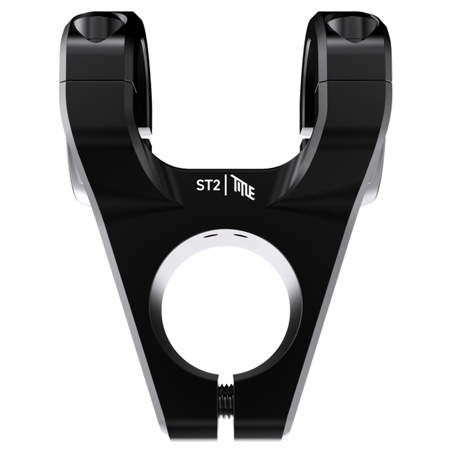 Title ST2 Stem - 1 1/8th Inch Steerer - 31.8mm - 40mm - 0 Degree - Black - Image 1