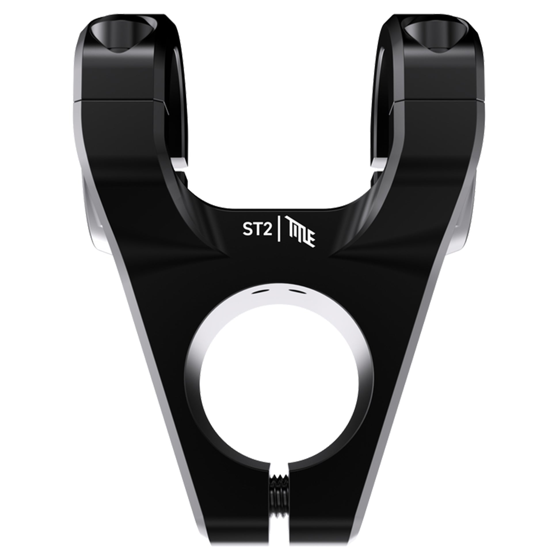 Title ST2 Stem - 1 1/8th Inch Steerer - 31.8mm - 40mm - 0 Degree - Black - Image 1