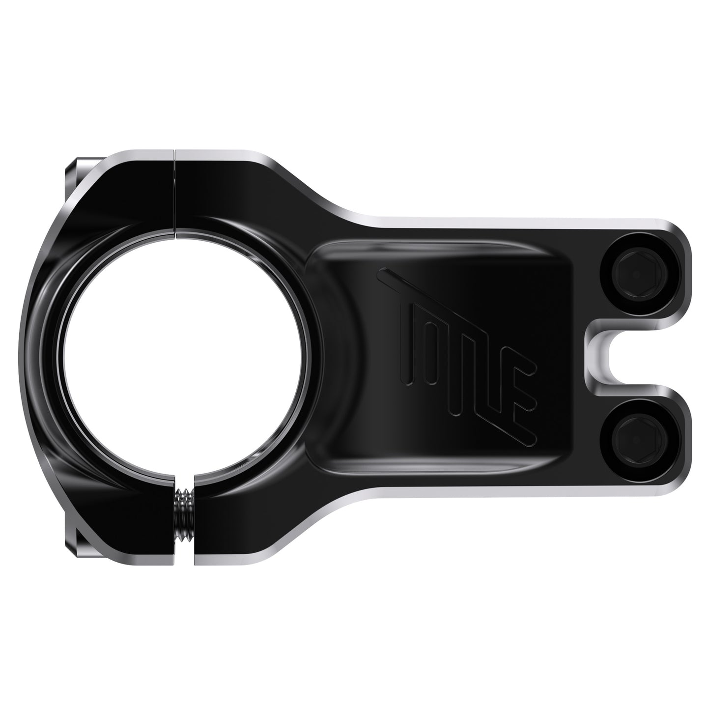 Title ST2 Stem - 1 1/8th Inch Steerer - 31.8mm - 40mm - 0 Degree - Black - Image 2