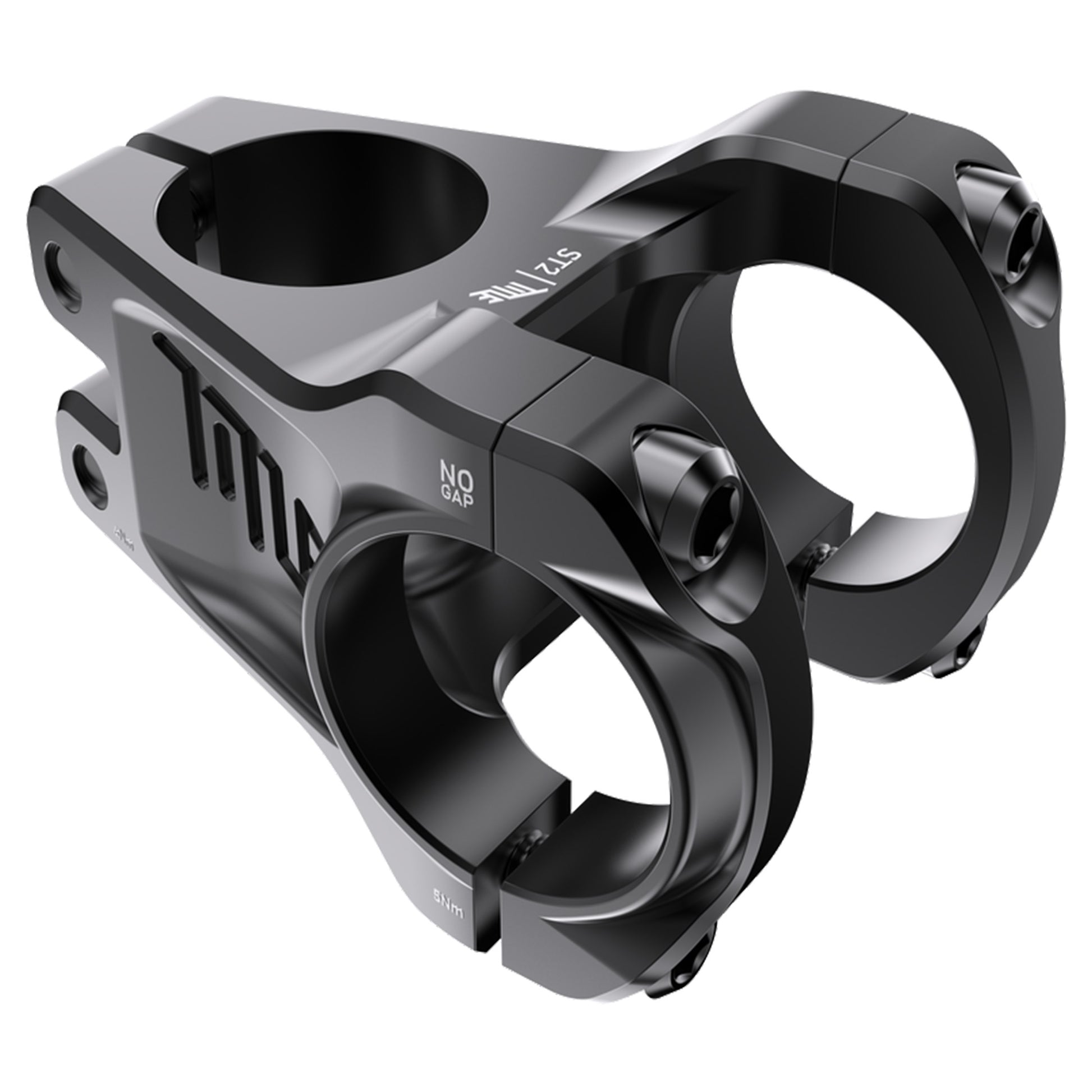 Title ST2 Stem - 1 1/8th Inch Steerer - 31.8mm - 40mm - 0 Degree - Black - Image 3