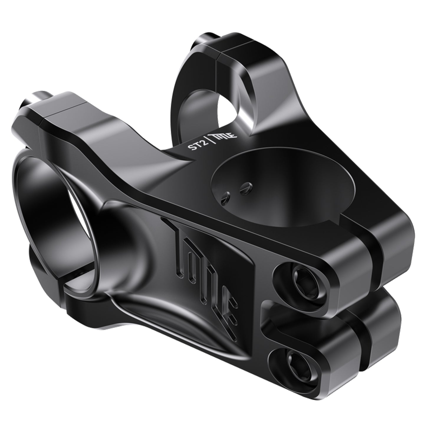 Title ST2 Stem - 1 1/8th Inch Steerer - 31.8mm - 40mm - 0 Degree - Black - Image 4
