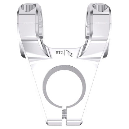 Title ST2 Stem - 1 1/8th Inch Steerer - 31.8mm - 40mm - 0 Degree - Silver - Image 1