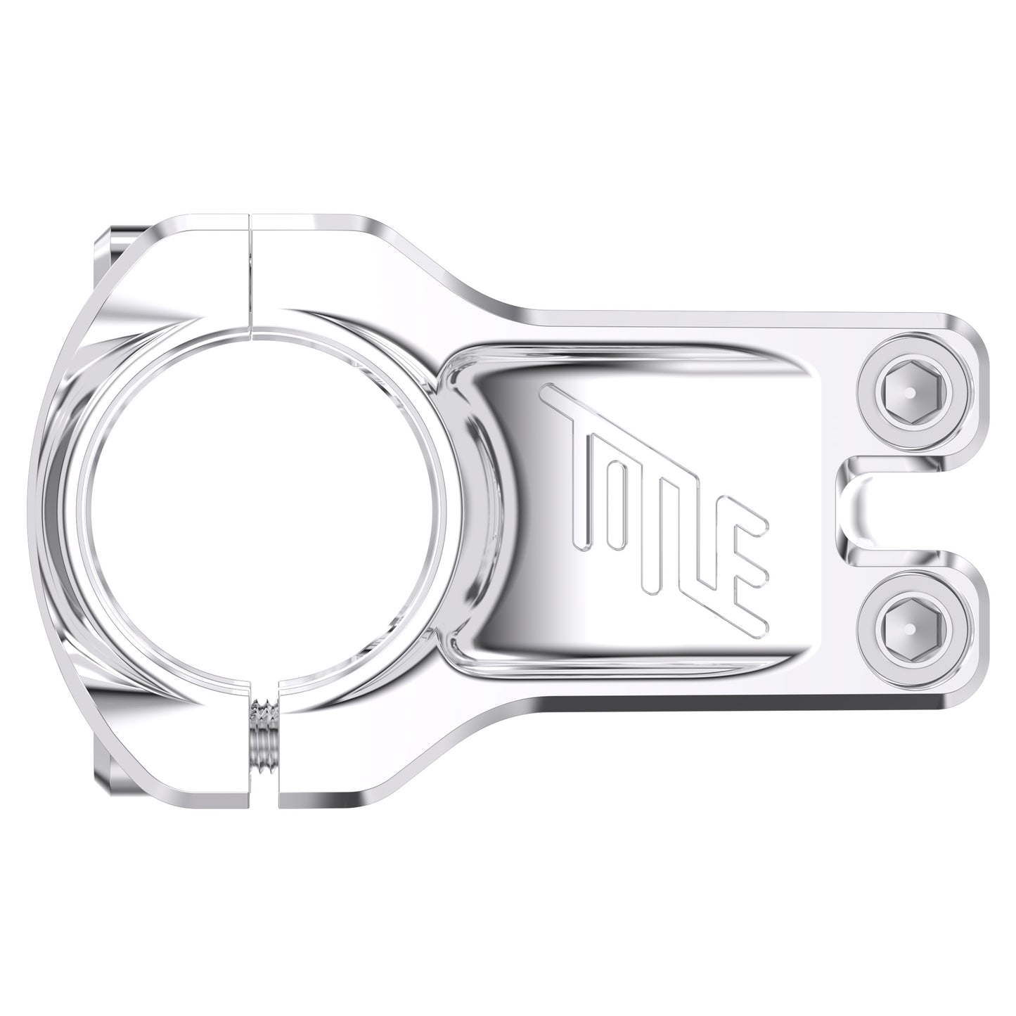Title ST2 Stem - 1 1/8th Inch Steerer - 31.8mm - 40mm - 0 Degree - Silver - Image 2