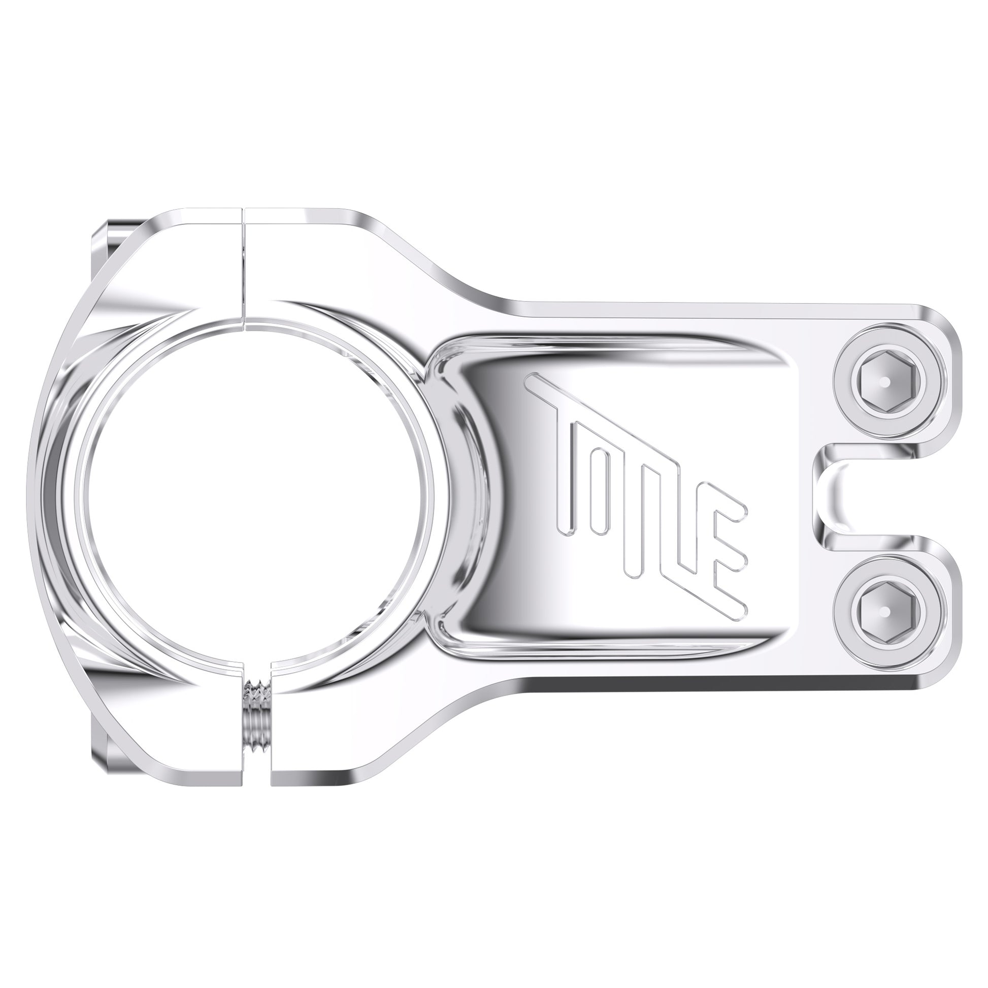 Title ST2 Stem - 1 1/8th Inch Steerer - 31.8mm - 40mm - 0 Degree - Silver - Image 2