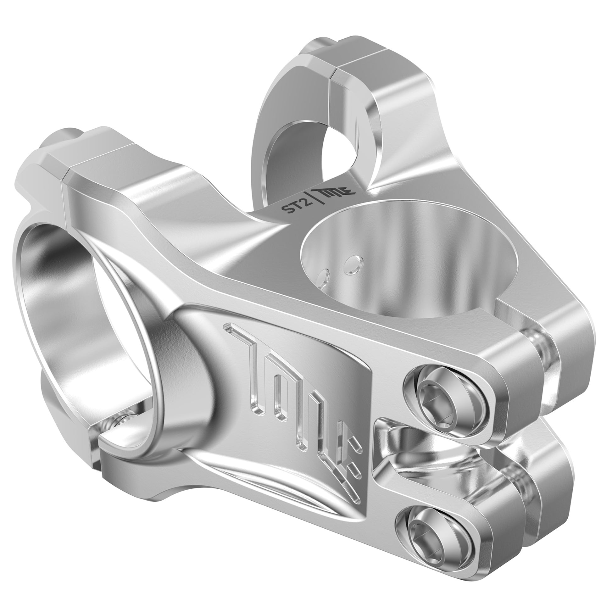 Title ST2 Stem - 1 1/8th Inch Steerer - 35mm - 35mm - 0 Degree - Chrome - Image 2