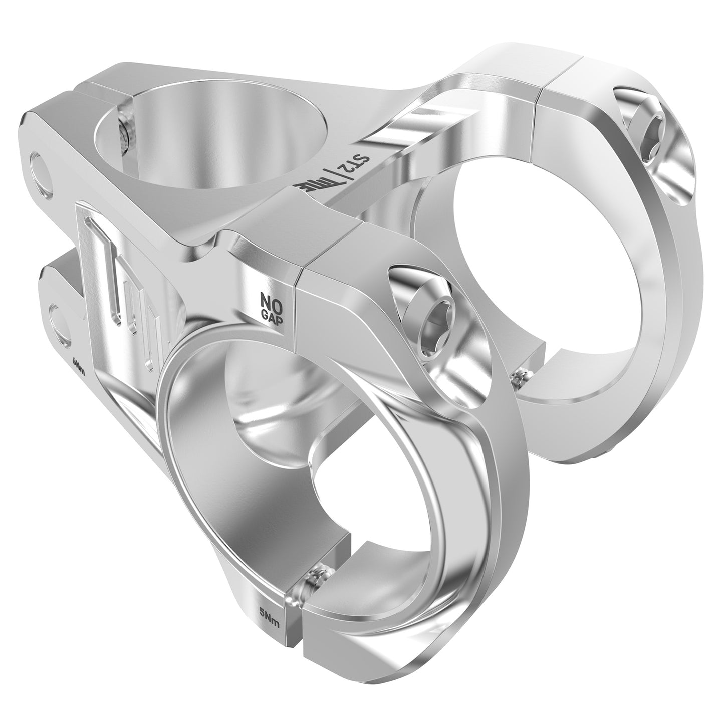 Title ST2 Stem - 1 1/8th Inch Steerer - 35mm - 35mm - 0 Degree - Chrome - Image 3