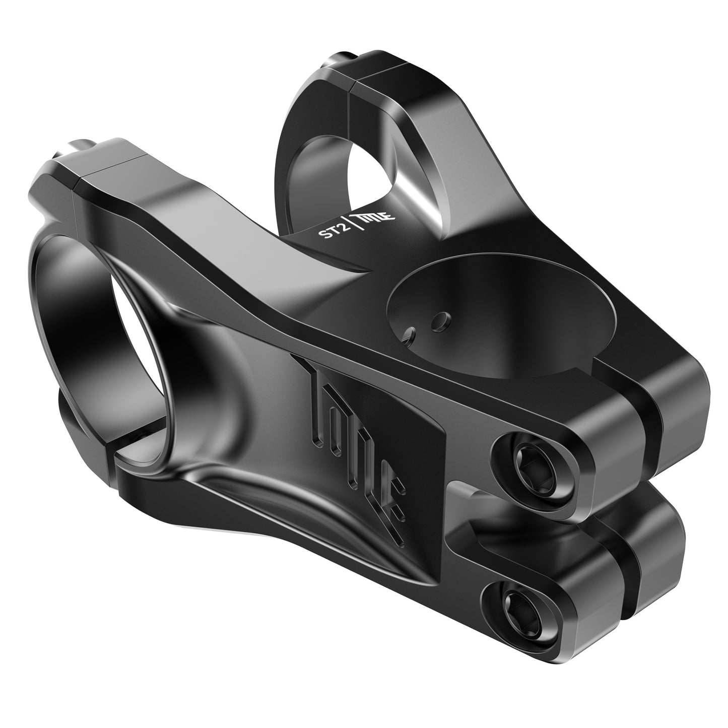 Title ST2 Stem - 1 1/8th Inch Steerer - 35mm - 50mm - 0 Degree - Black - Image 3