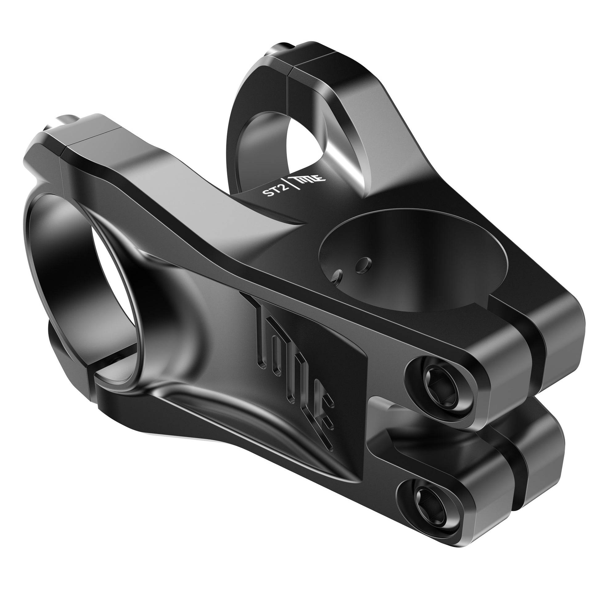 Title ST2 Stem - 1 1/8th Inch Steerer - 35mm - 50mm - 0 Degree - Black - Image 3