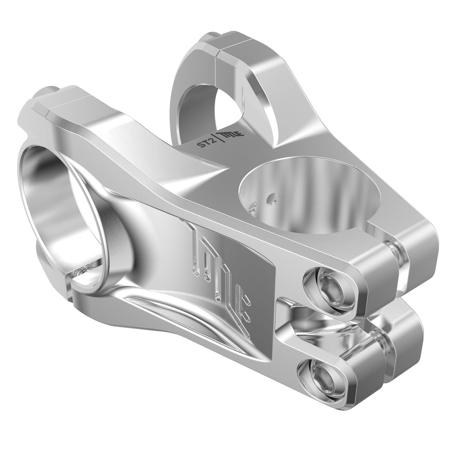 Title ST2 Stem - 1 1/8th Inch Steerer - 35mm - 50mm - 0 Degree - Chrome - Image 3
