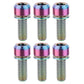 Title ST2 Titanium Bolts (6 pack) - Oil Slick - Image 1
