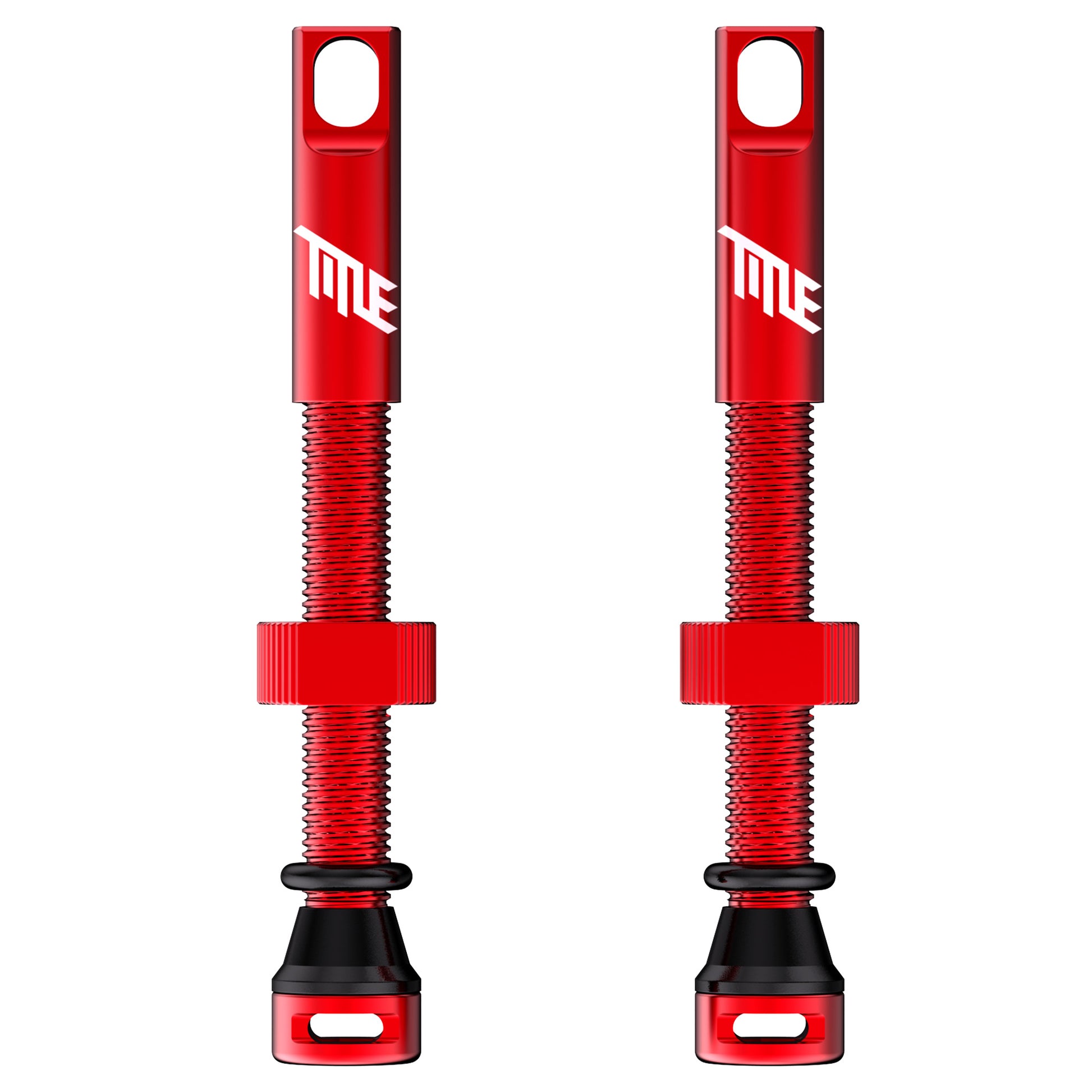 Title Tubeless Valves - 44mm - Red - Image 1