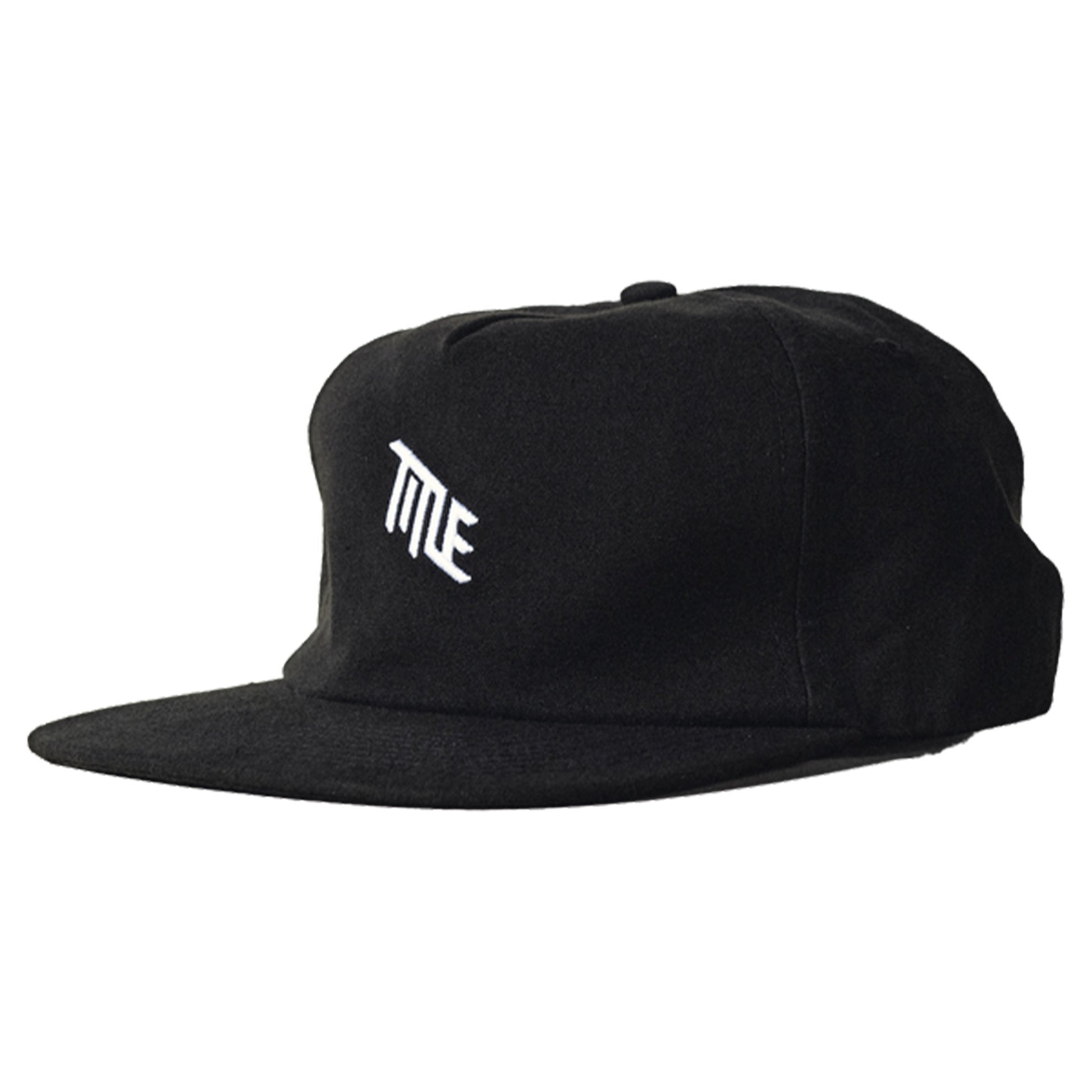 Title Unstructured Hat - One Size - Black - Image 1