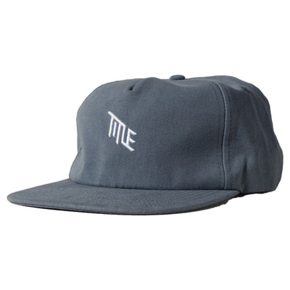 Title Unstructured Hat - One Size - Blue - Image 1