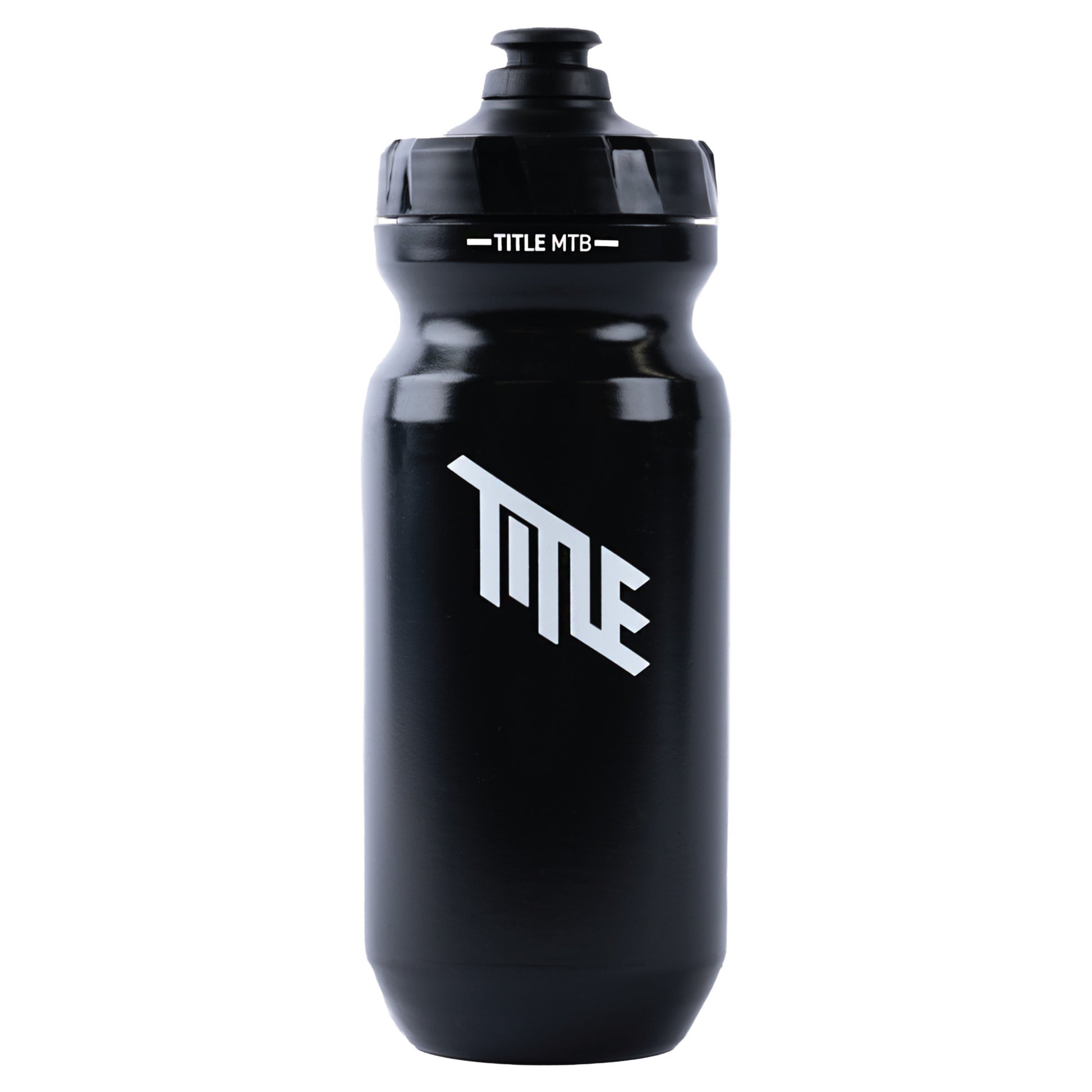 Title Water Bottle - Black - 610ml - Image 1