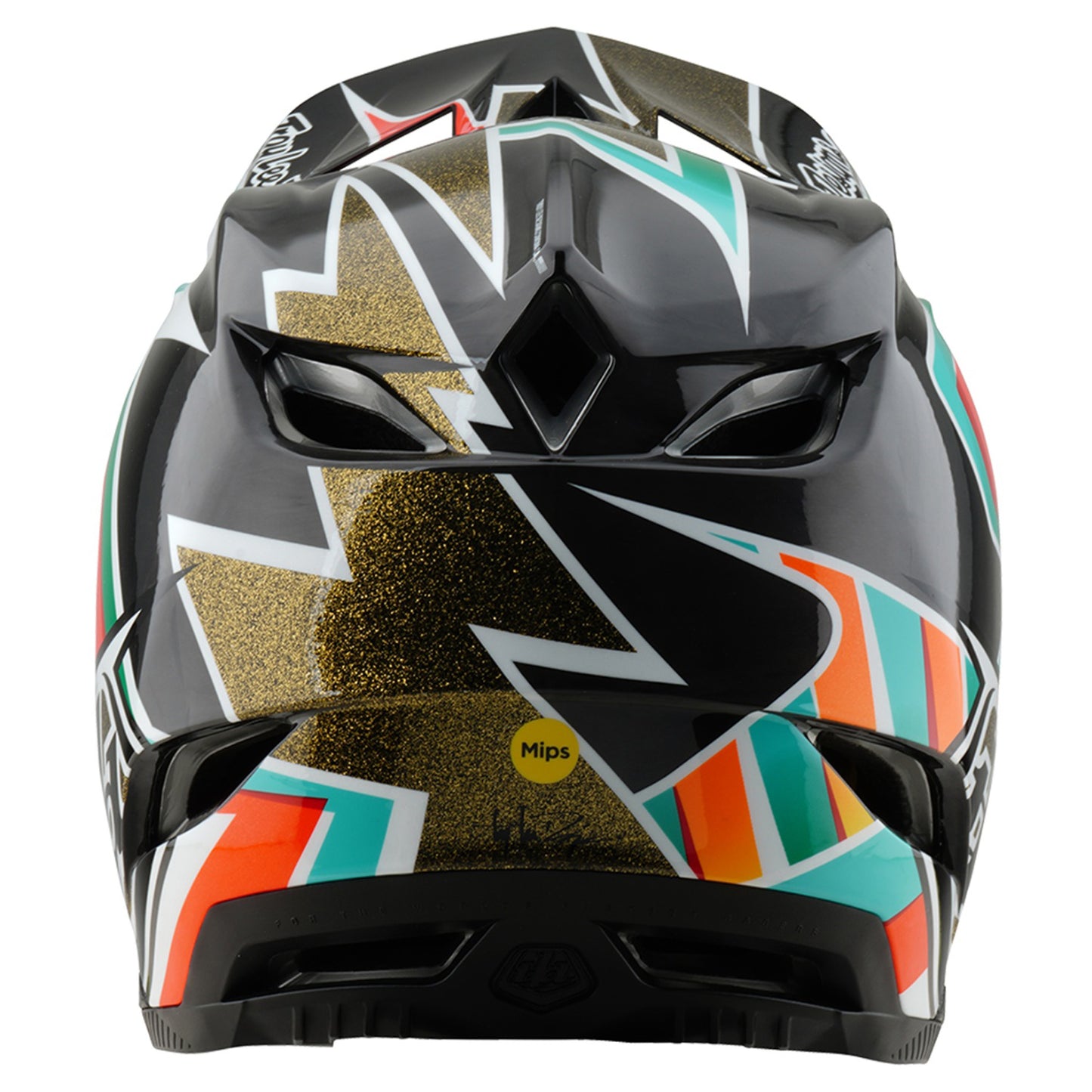 TLD 25.1 D4 Carbon MIPS Helmet - XL/2XL - Black/Gold - Image 3