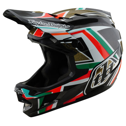 TLD 25.1 D4 Carbon MIPS Helmet - XS/S - Black/Gold - Image 1